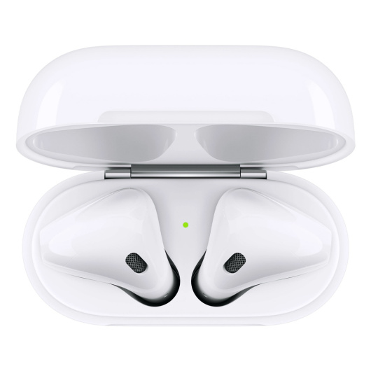 Беспроводные наушники Apple AirPods 2 с зарядным футляром MV7N2