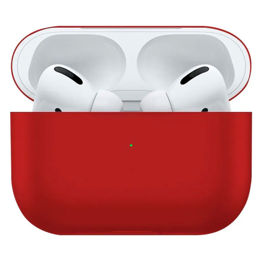 Силиконовый чехол для AirPods PRO Красный