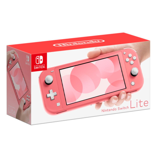 Игровая приставка Nintendo Switch Lite 32 ГБ Коралловый