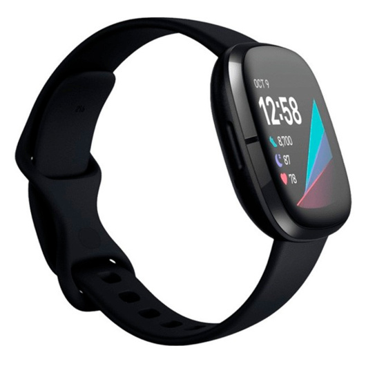 Умные часы Fitbit Sense, Карбон/Графит